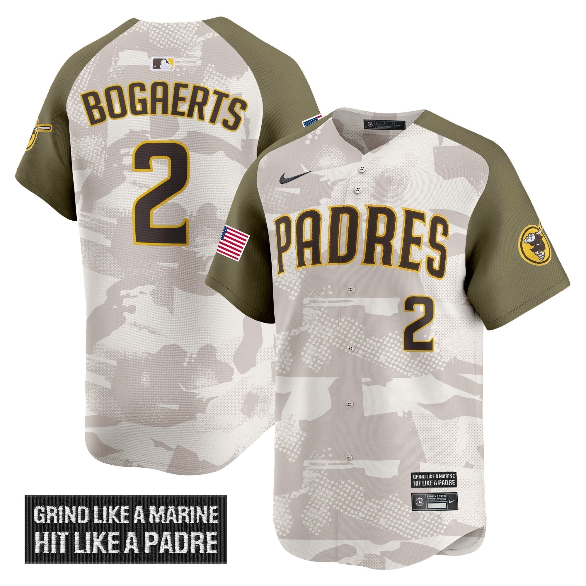 SD 2025 Armed Forces Day Vapor Premier Limited Jersey - All Stitched