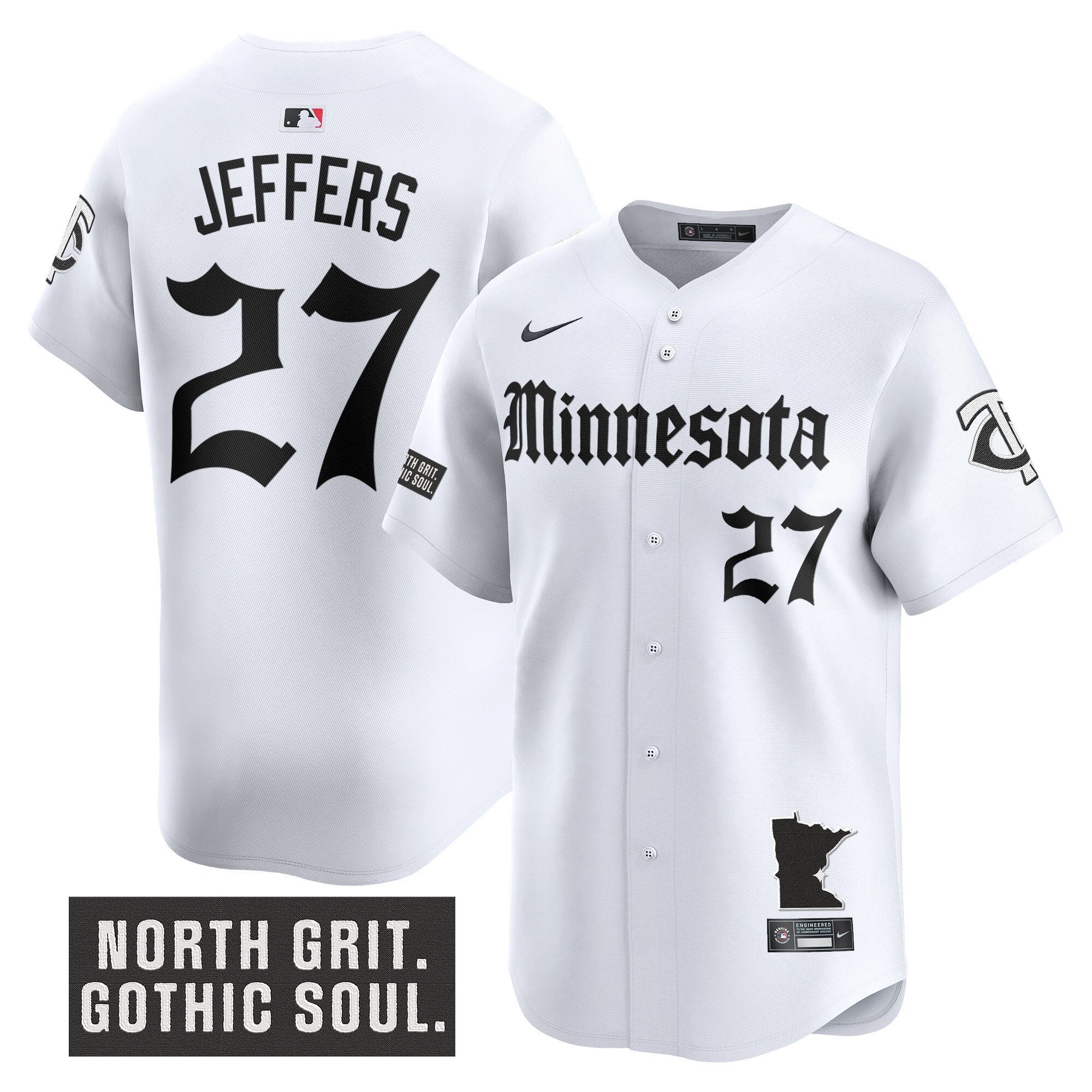 MIN 'Gothic North Edition' Vapor Premier Limited Jersey - All Stitched
