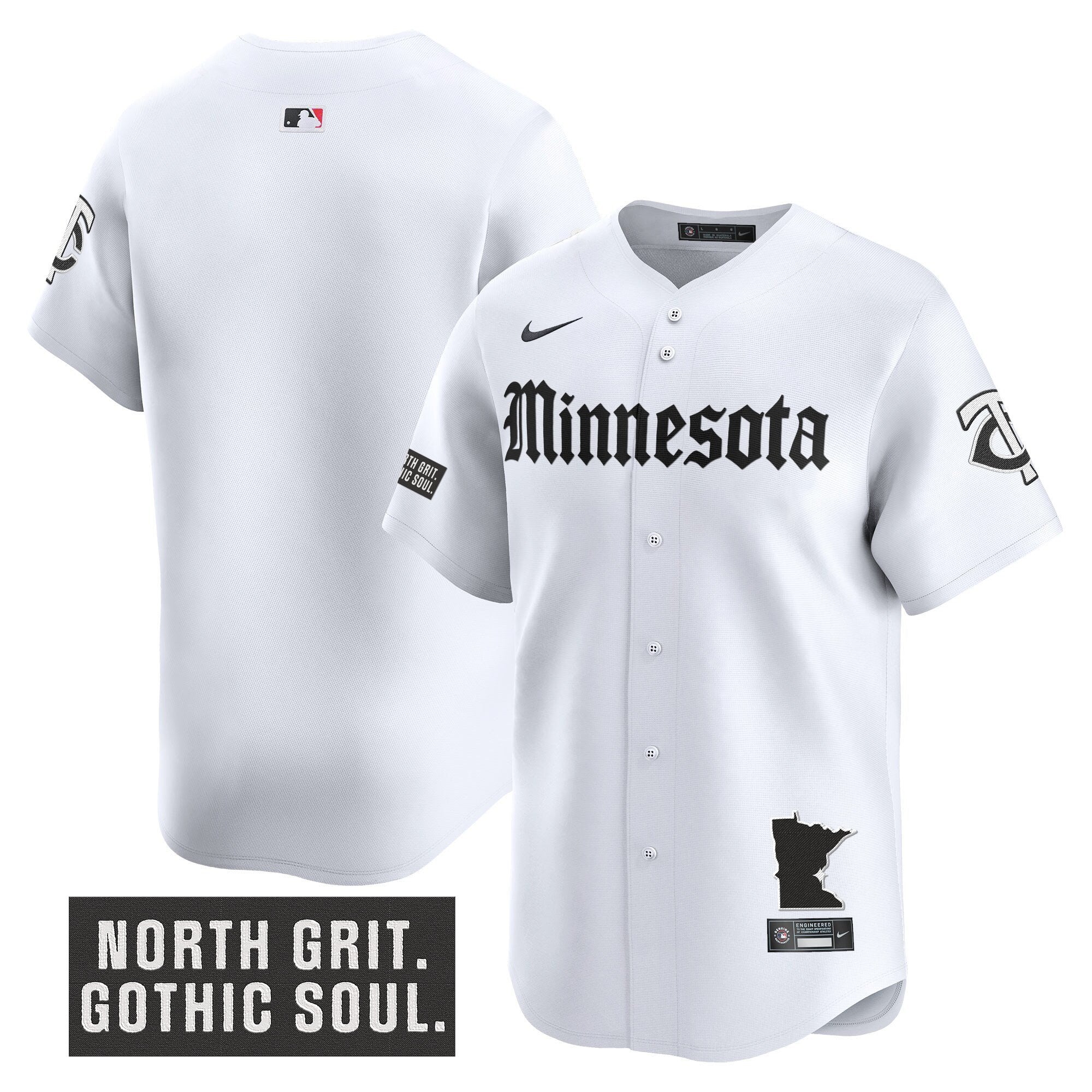 MIN 'Gothic North Edition' Vapor Premier Limited Jersey - All Stitched