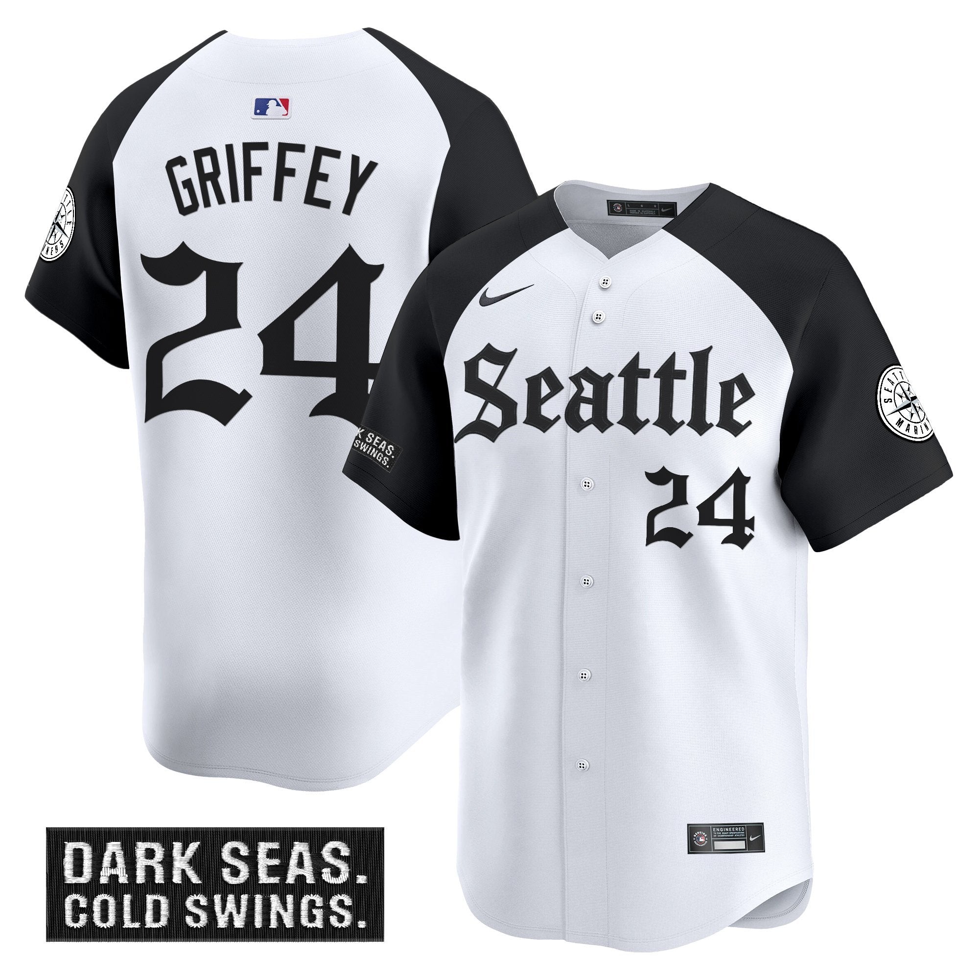 SEA 'Deep Sea Gothic Edition' Vapor Premier Limited Jersey - All Stitched