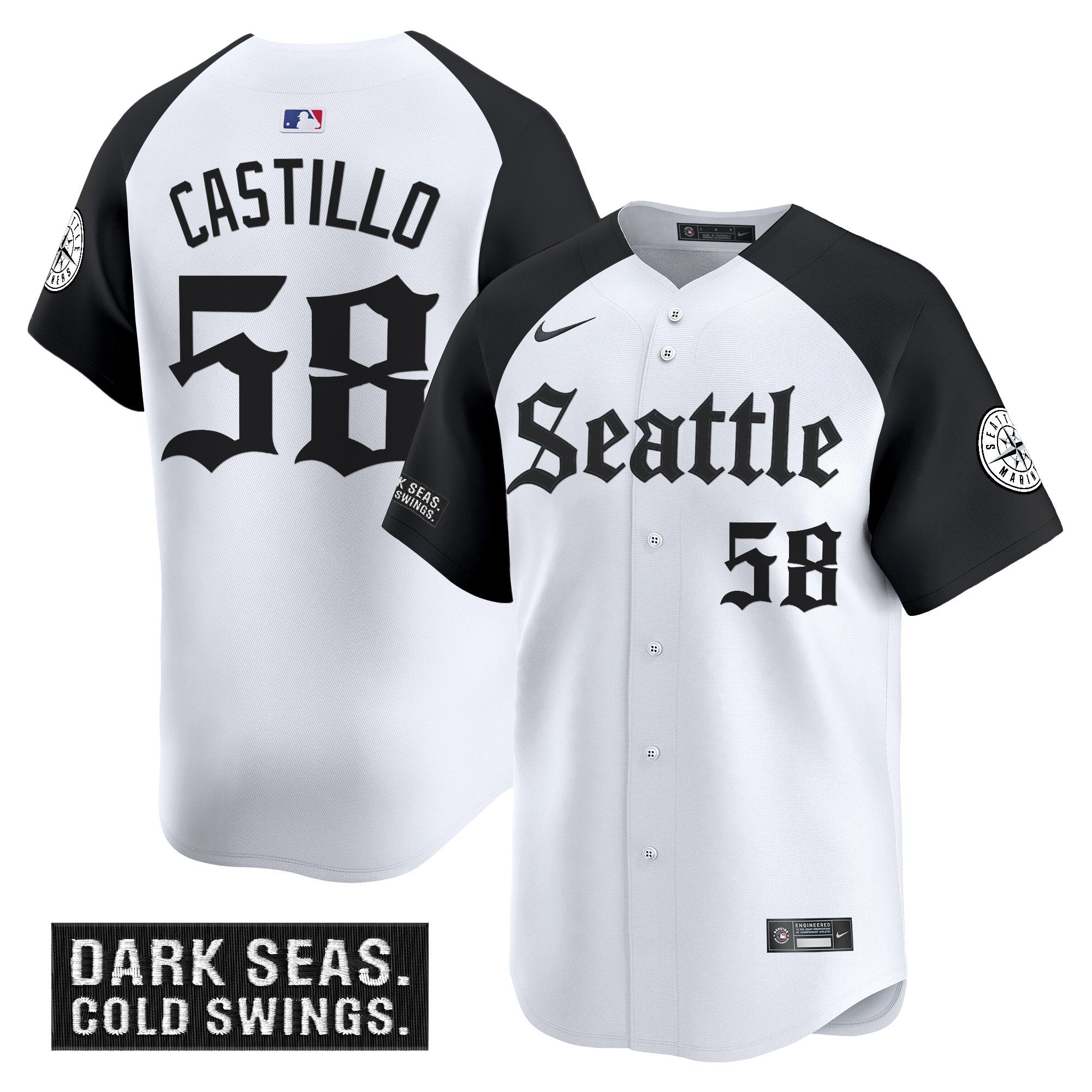 SEA 'Deep Sea Gothic Edition' Vapor Premier Limited Jersey - All Stitched