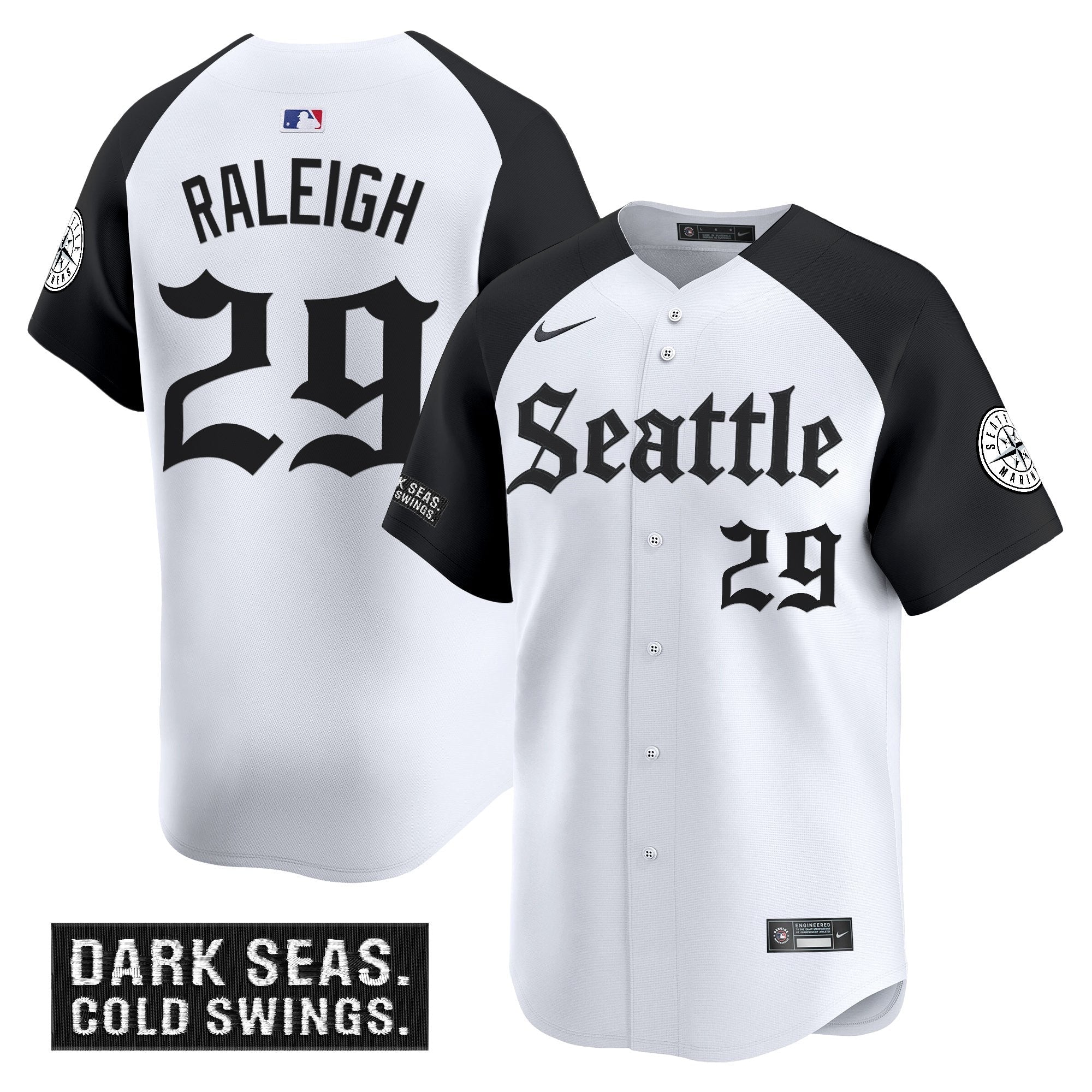 SEA 'Deep Sea Gothic Edition' Vapor Premier Limited Jersey - All Stitched