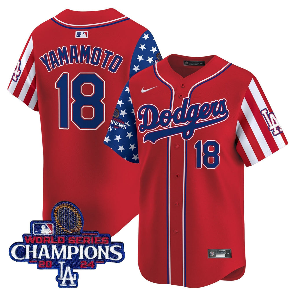 Dodgers 2025 Memorial Day Vapor Premier Limited Jersey - All Stitched