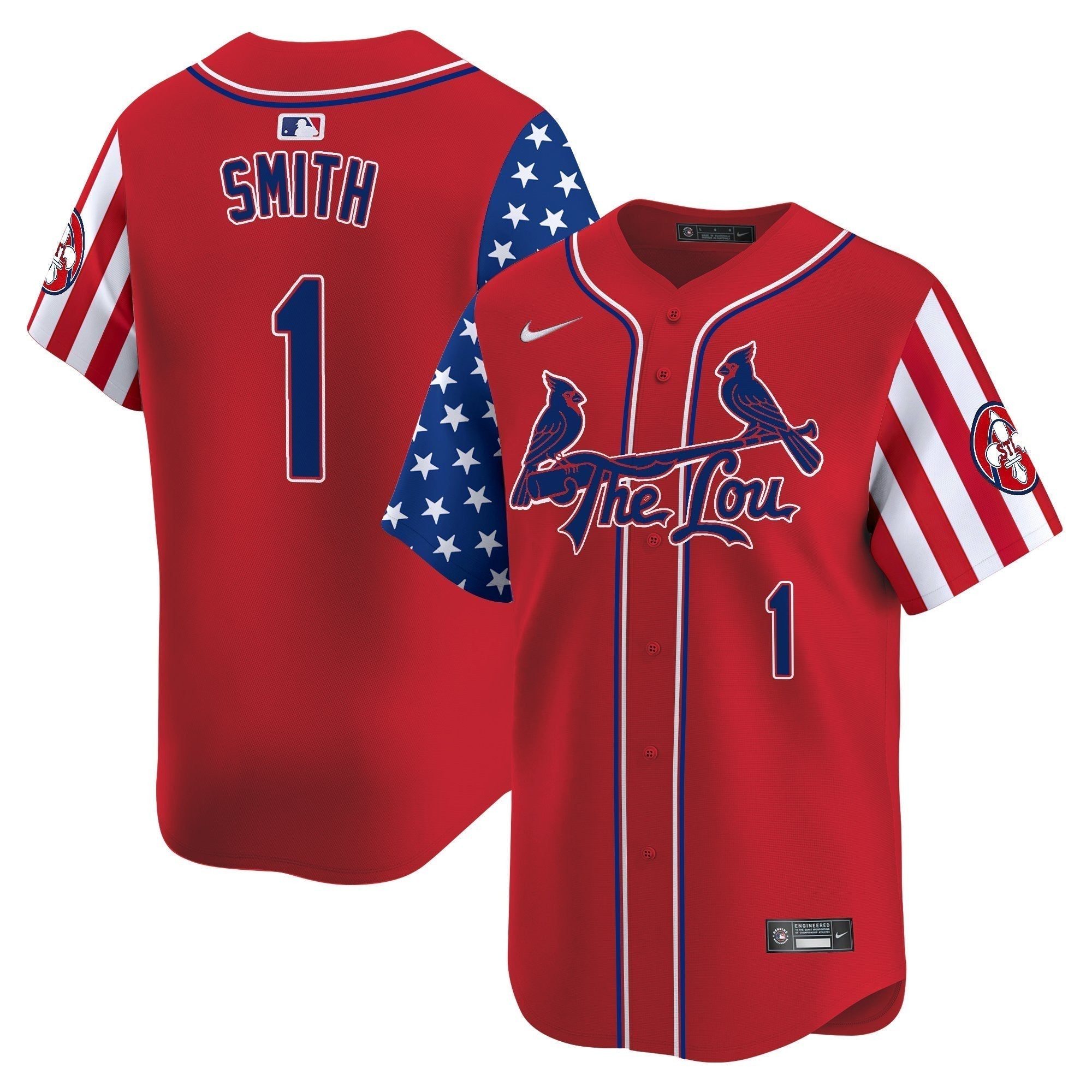 STL 2025 Independence Day Vapor Premier Limited Jersey - All Stitched