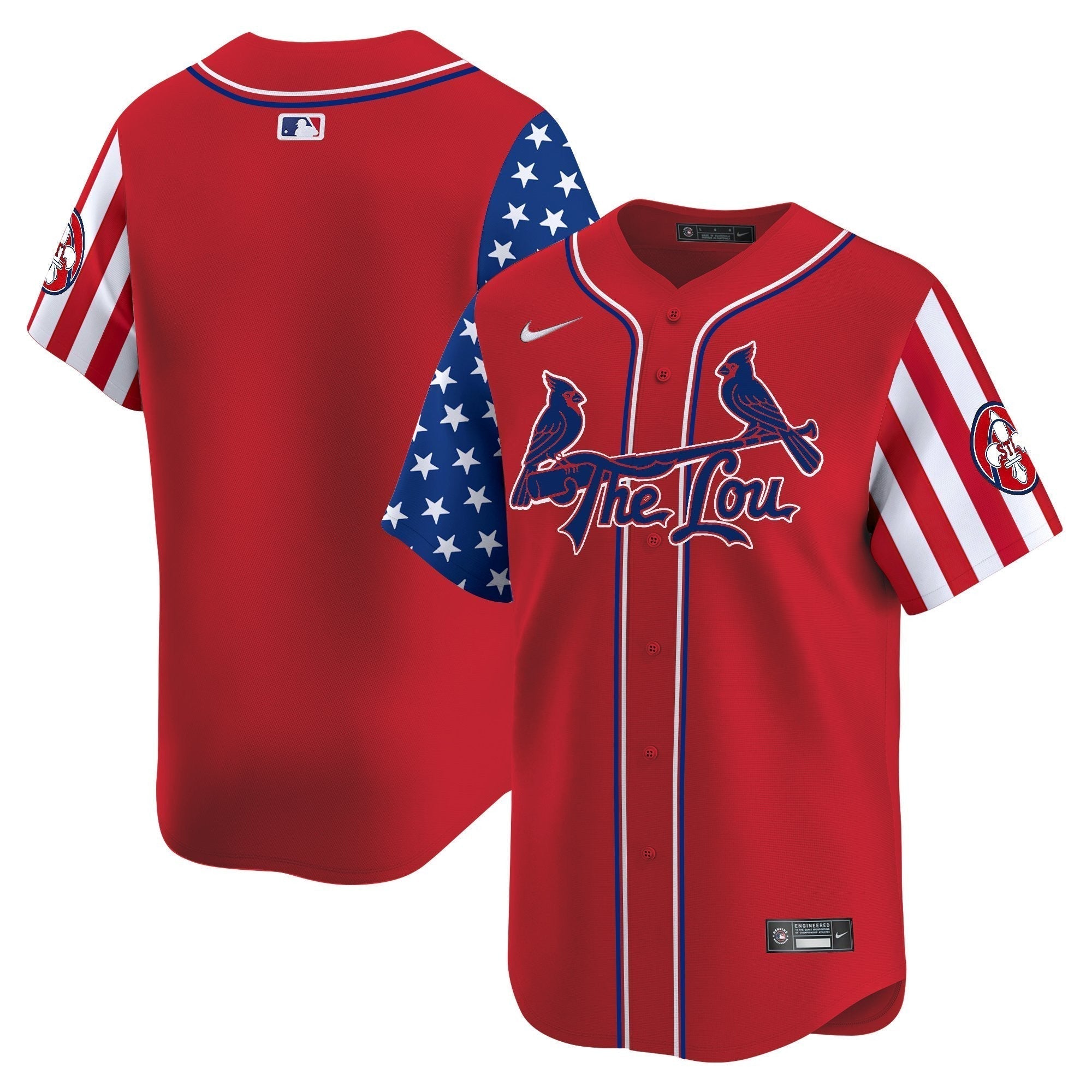STL 2025 Independence Day Vapor Premier Limited Jersey - All Stitched