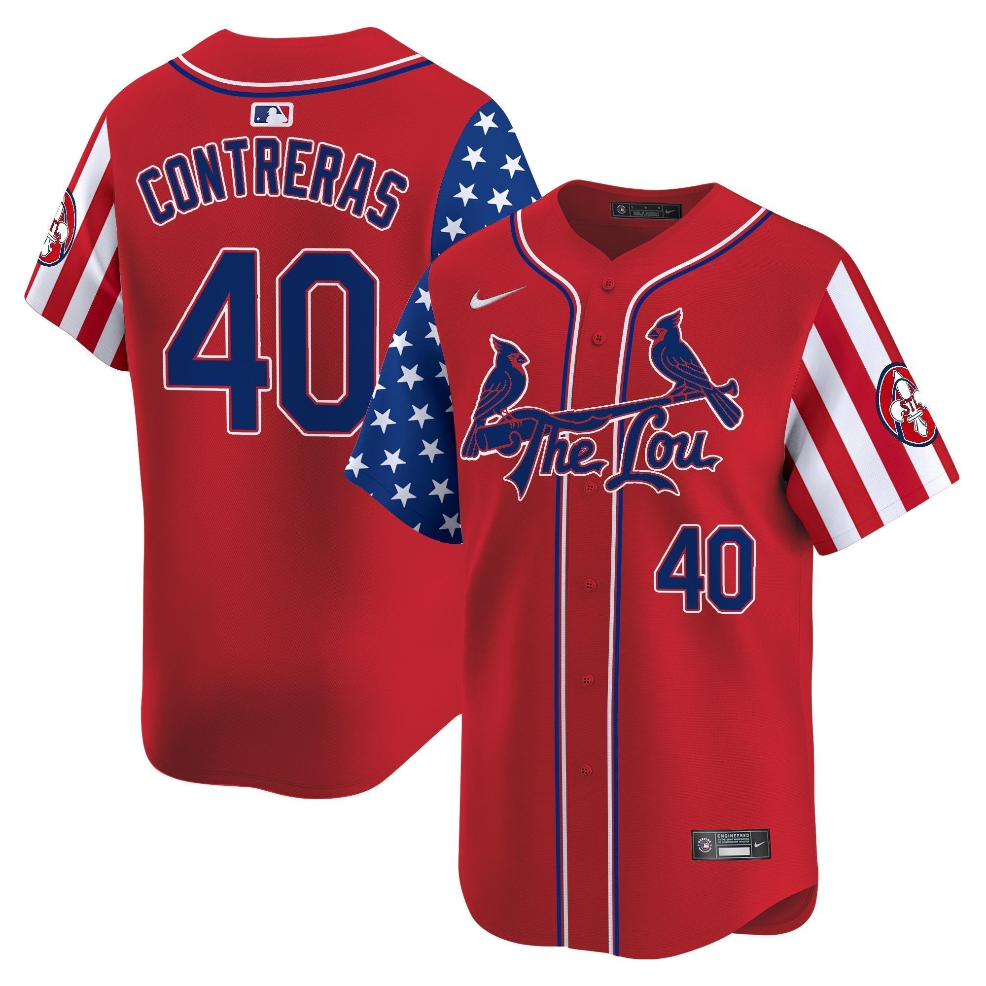 STL 2025 Independence Day Vapor Premier Limited Jersey - All Stitched