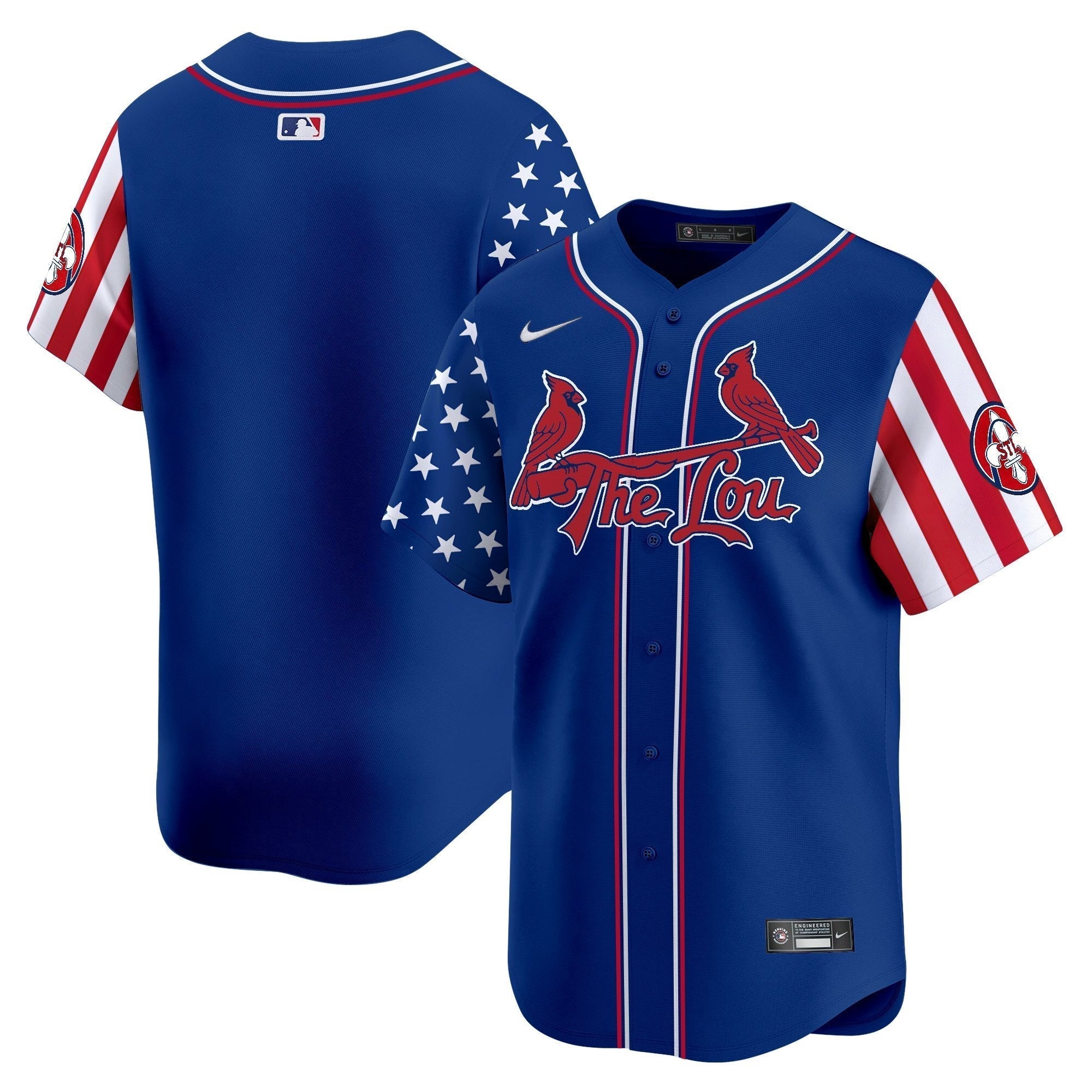 STL 2025 Independence Day Vapor Premier Limited Jersey - All Stitched