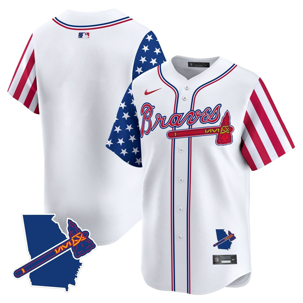 ATL 2025 Independence Day Vapor Premier Limited Jersey N1 - All Stitched