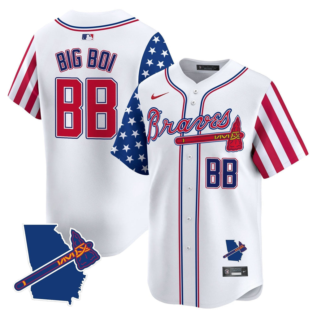 ATL 2025 Independence Day Vapor Premier Limited Men Jersey N1 - All Stitched