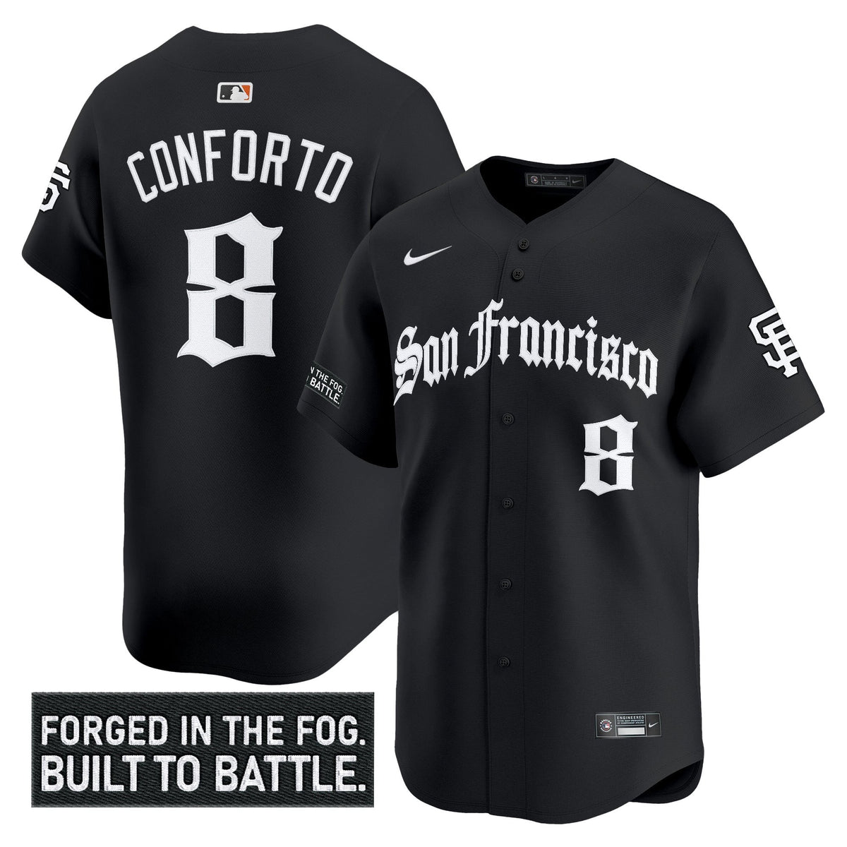 SF 'Gothic Fog Edition' Vapor Premier Limited Men Jersey - All Stitched