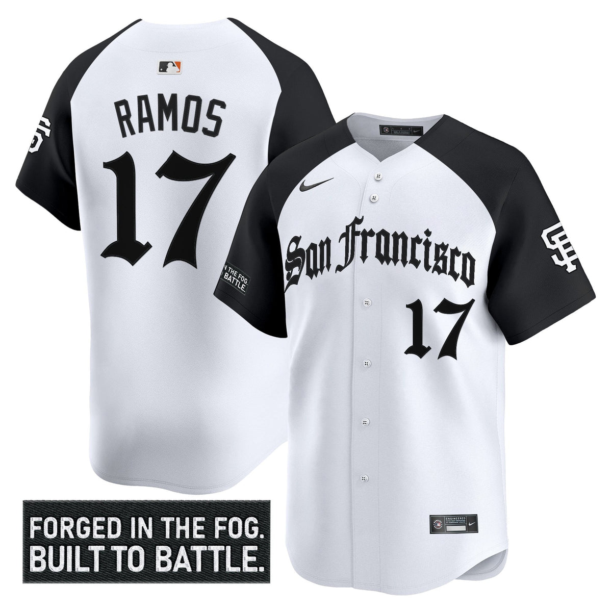 SF 'Gothic Fog Edition' Vapor Premier Limited Jersey - All Stitched