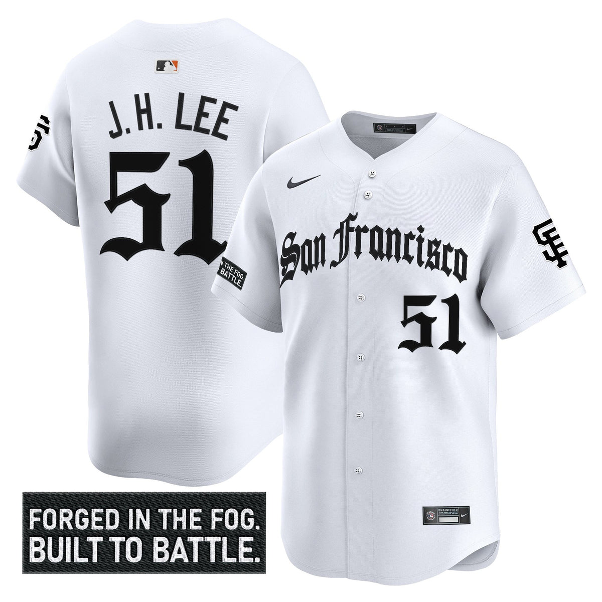 SF 'Gothic Fog Edition' Vapor Premier Limited Jersey - All Stitched