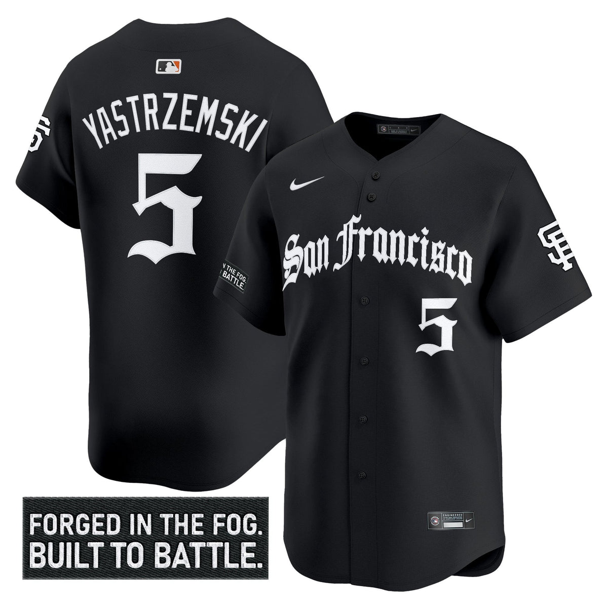 SF 'Gothic Fog Edition' Vapor Premier Limited Men Jersey - All Stitched