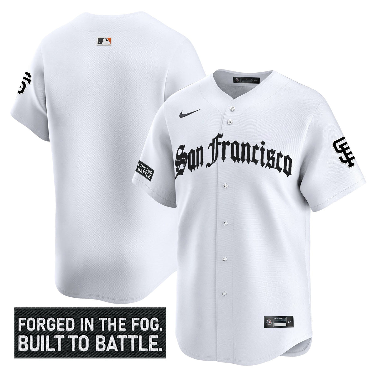 SF 'Gothic Fog Edition' Vapor Premier Limited Jersey - All Stitched