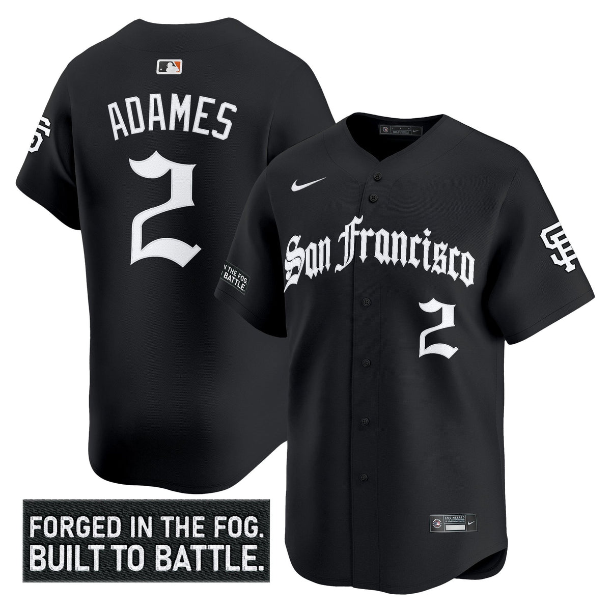 SF 'Gothic Fog Edition' Vapor Premier Limited Men Jersey - All Stitched