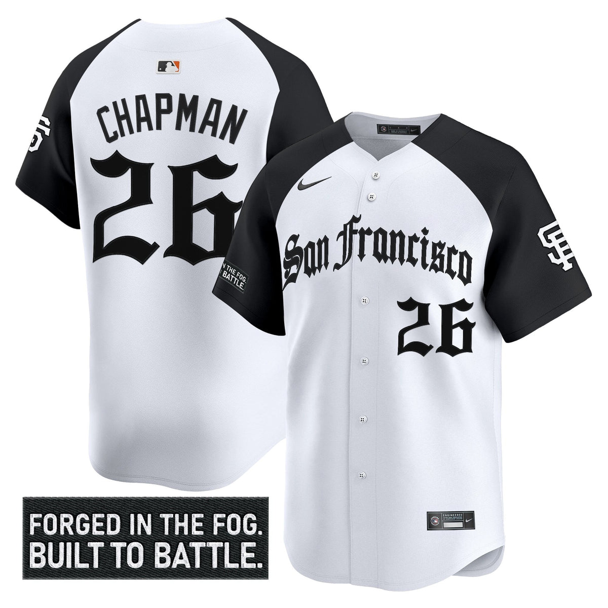 SF 'Gothic Fog Edition' Vapor Premier Limited Jersey - All Stitched