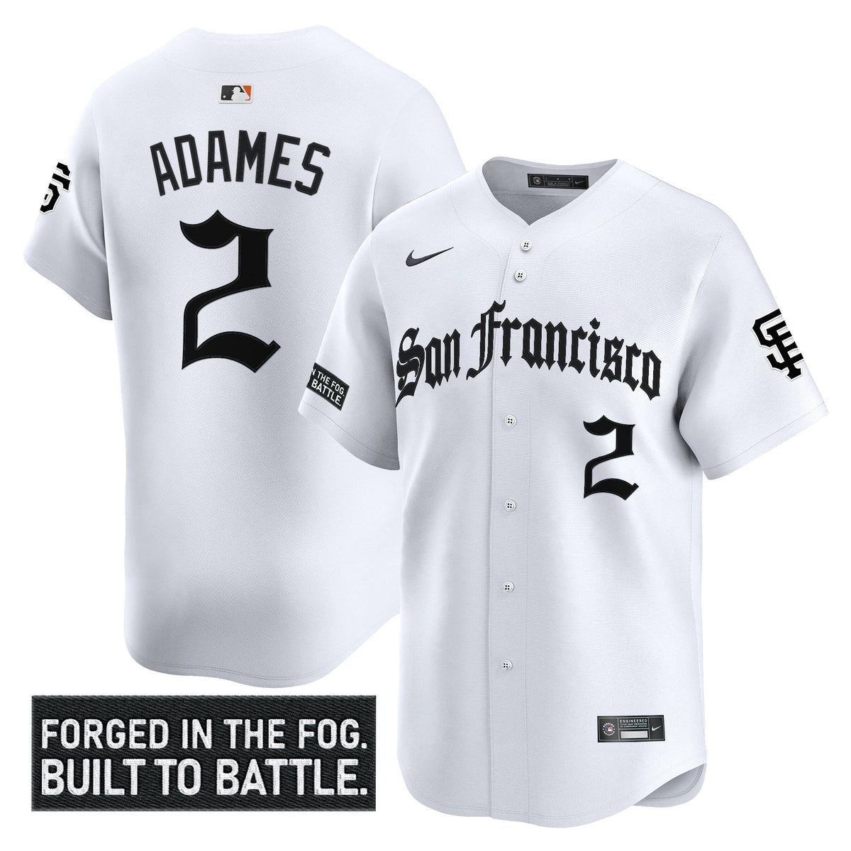 SF 'Gothic Fog Edition' Vapor Premier Limited Jersey - All Stitched