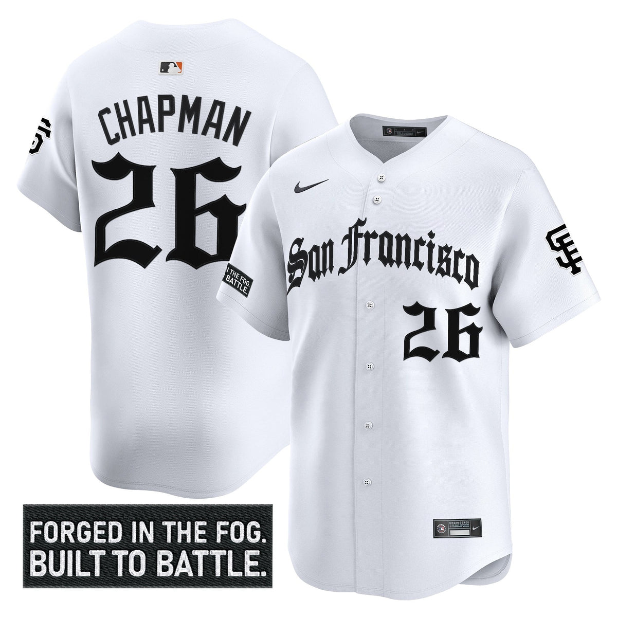 SF 'Gothic Fog Edition' Vapor Premier Limited Jersey - All Stitched