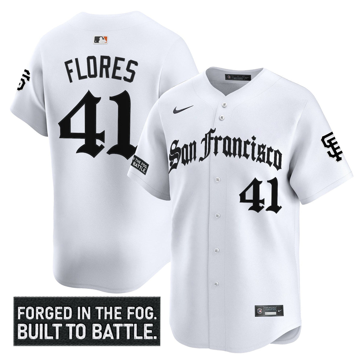 SF 'Gothic Fog Edition' Vapor Premier Limited Jersey - All Stitched