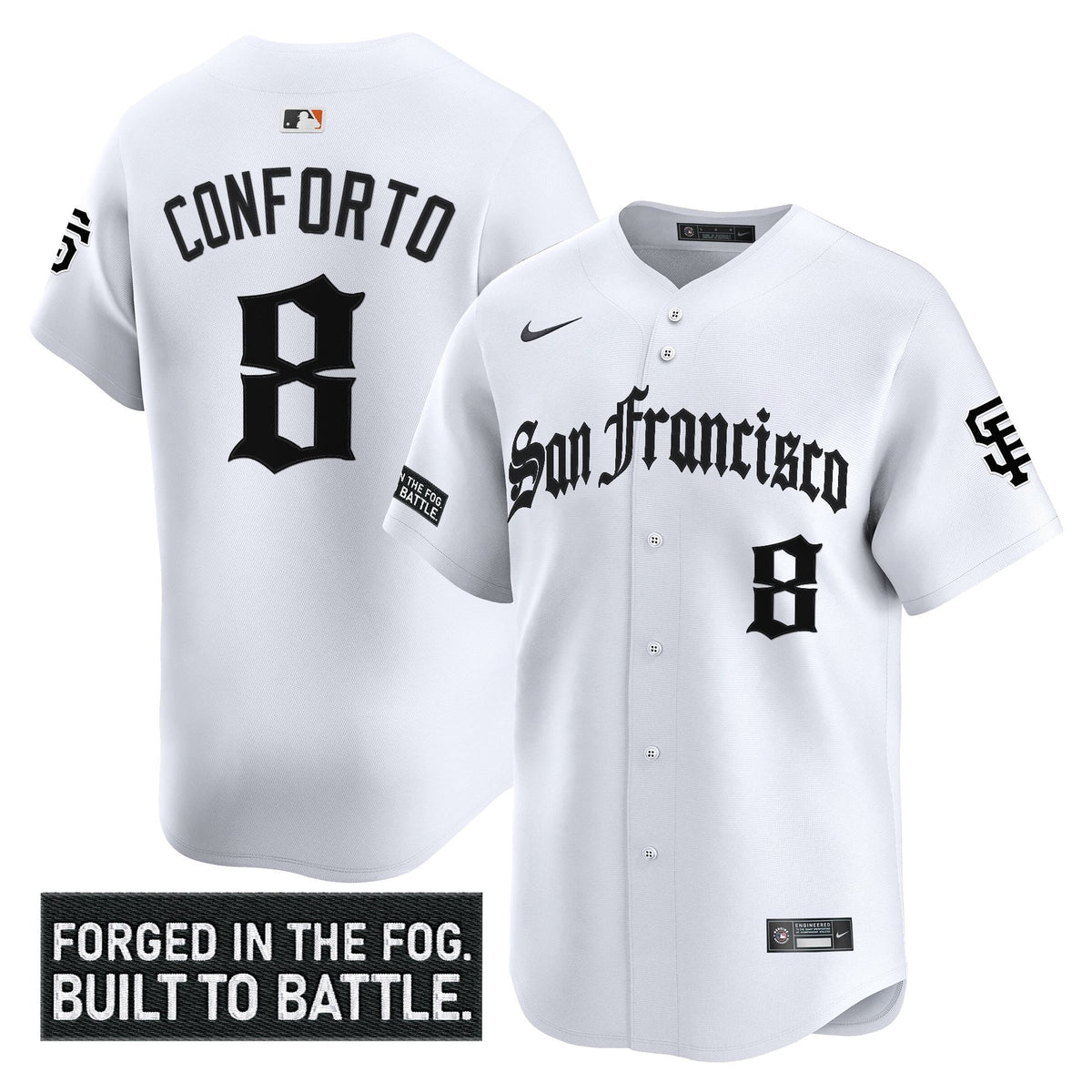 SF 'Gothic Fog Edition' Vapor Premier Limited Jersey - All Stitched