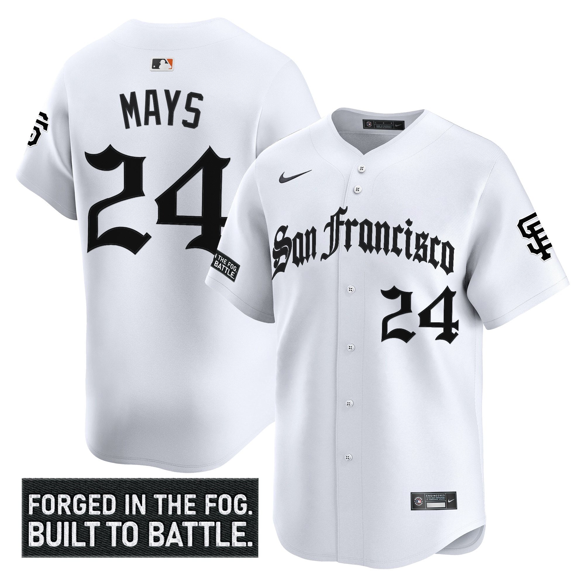 SF 'Gothic Fog Edition' Vapor Premier Limited Jersey - All Stitched