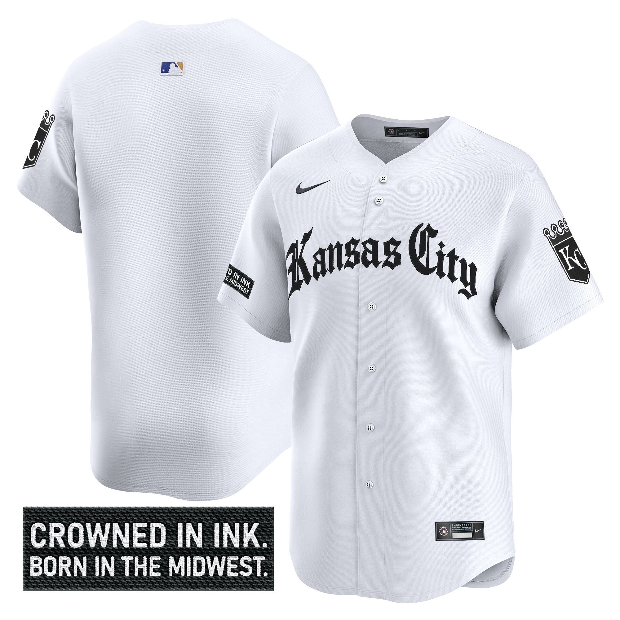 KC 'Gothic Crown Edition' Vapor Premier Limited Jersey - All Stitched