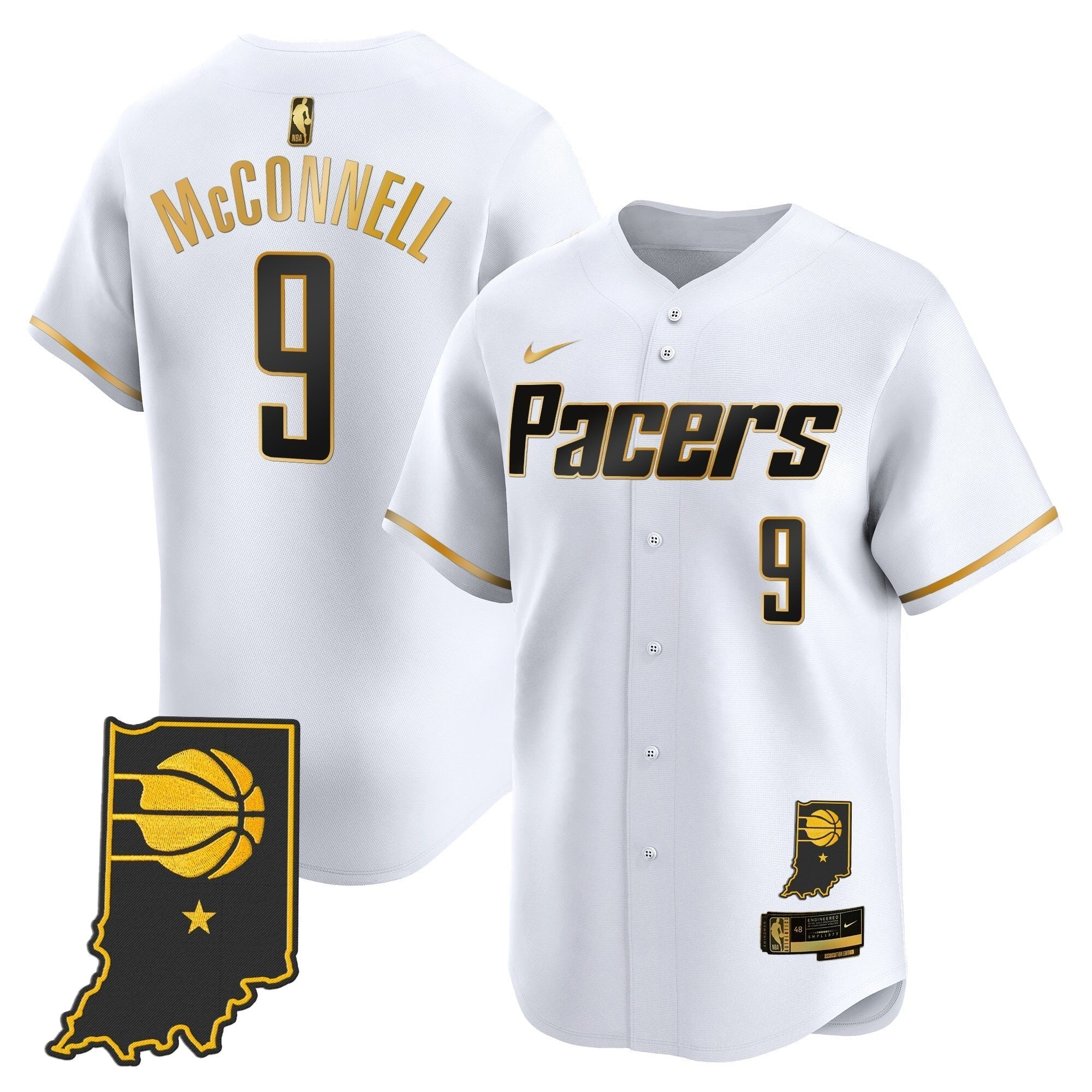 IND Vapor Baseball Men Jersey - All Stitched