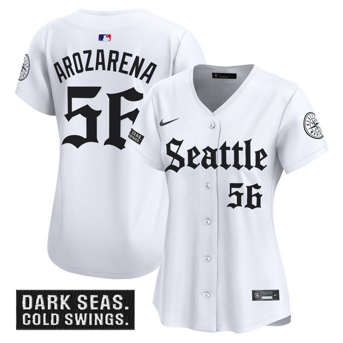 Women's SEA 'Deep Sea Gothic Edition' Vapor Premier Limited Jersey - All Stitched