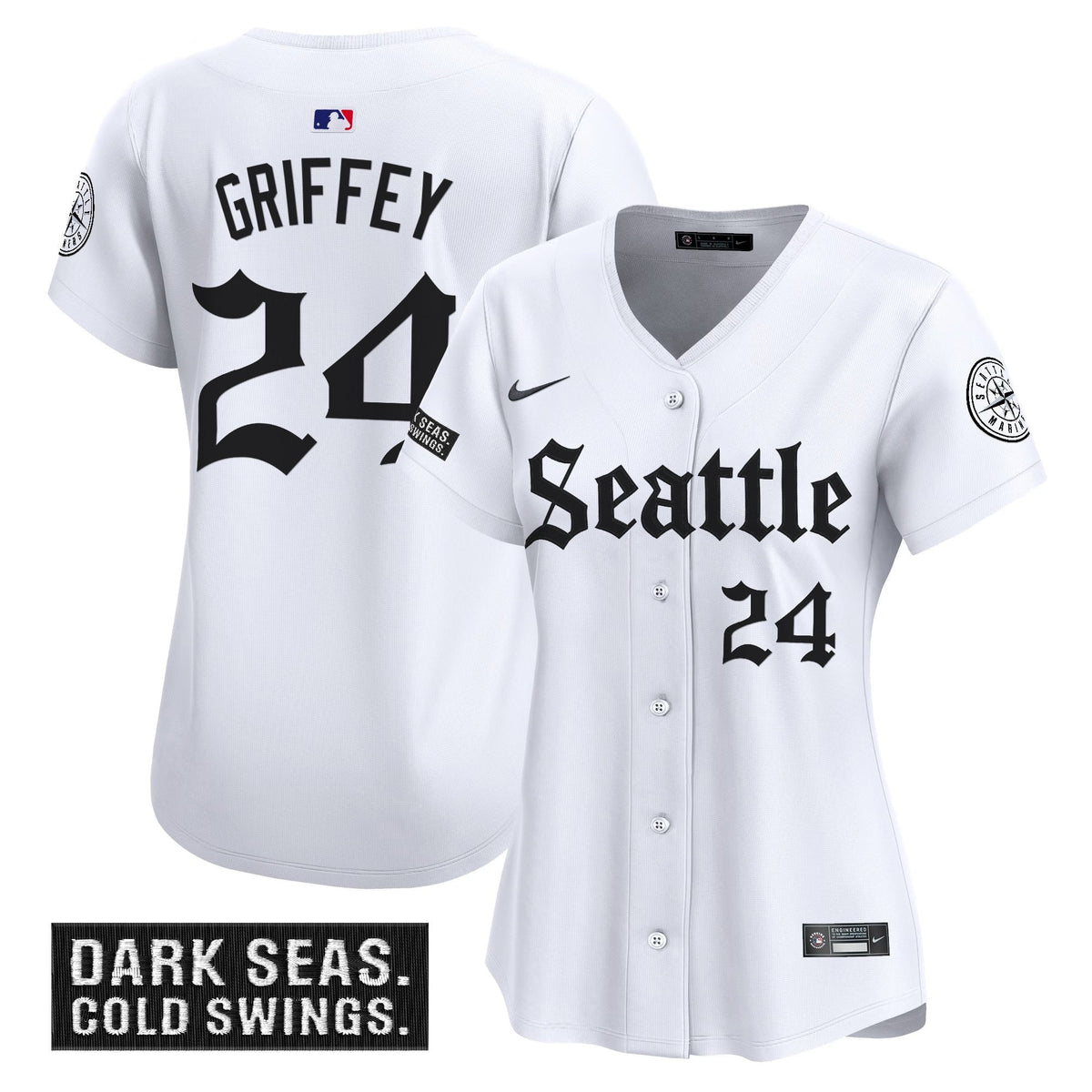 Women's SEA 'Deep Sea Gothic Edition' Vapor Premier Limited Jersey - All Stitched