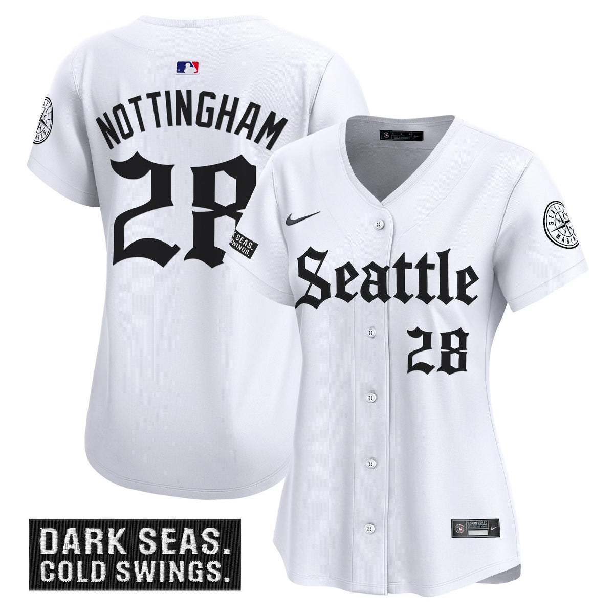 Women's SEA 'Deep Sea Gothic Edition' Vapor Premier Limited Jersey - All Stitched