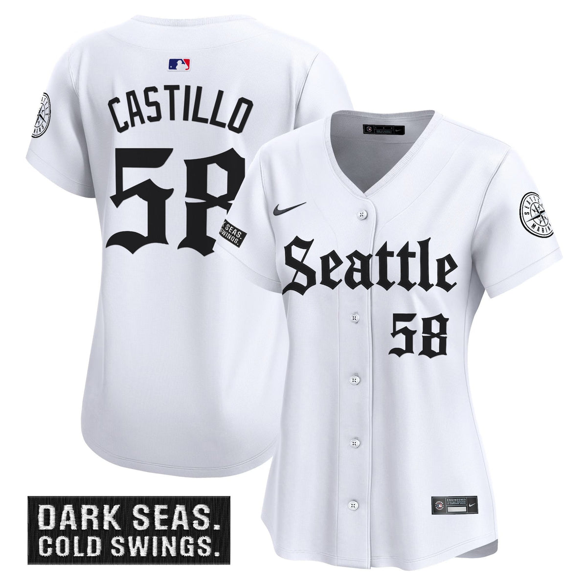Women's SEA 'Deep Sea Gothic Edition' Vapor Premier Limited Jersey - All Stitched