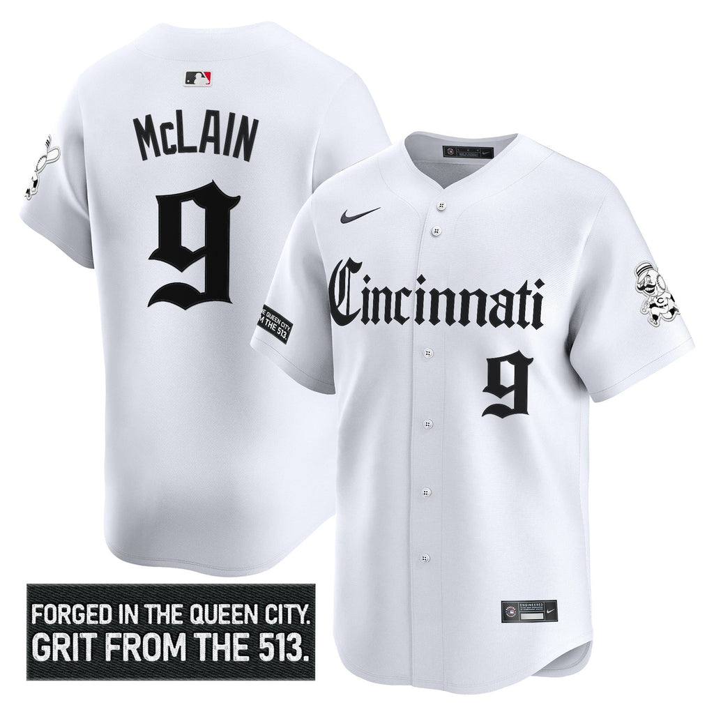 CIN 'Gothic Queen City Edition' Vapor Premier Limited Jersey - All Stitched