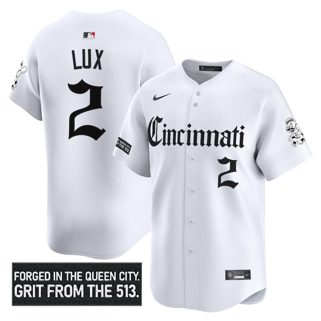CIN 'Gothic Queen City Edition' Vapor Premier Limited Jersey - All Stitched