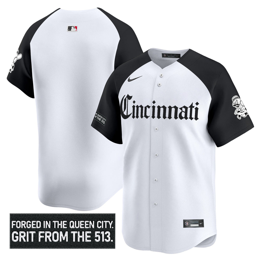 CIN 'Gothic Queen City Edition' Vapor Premier Limited Jersey - All Stitched