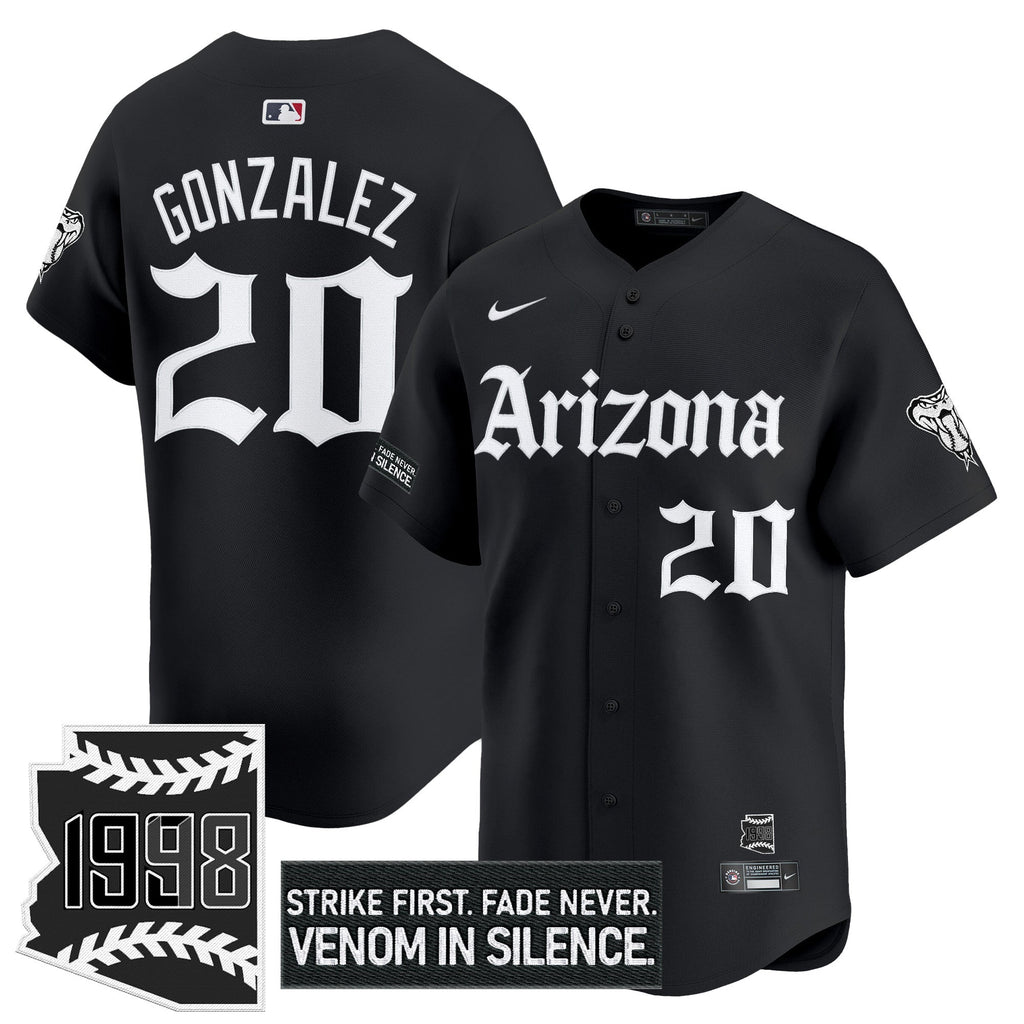 ARI 'Gothic Desert Fang Edition' Vapor Premier Limited Men Jersey - All Stitched