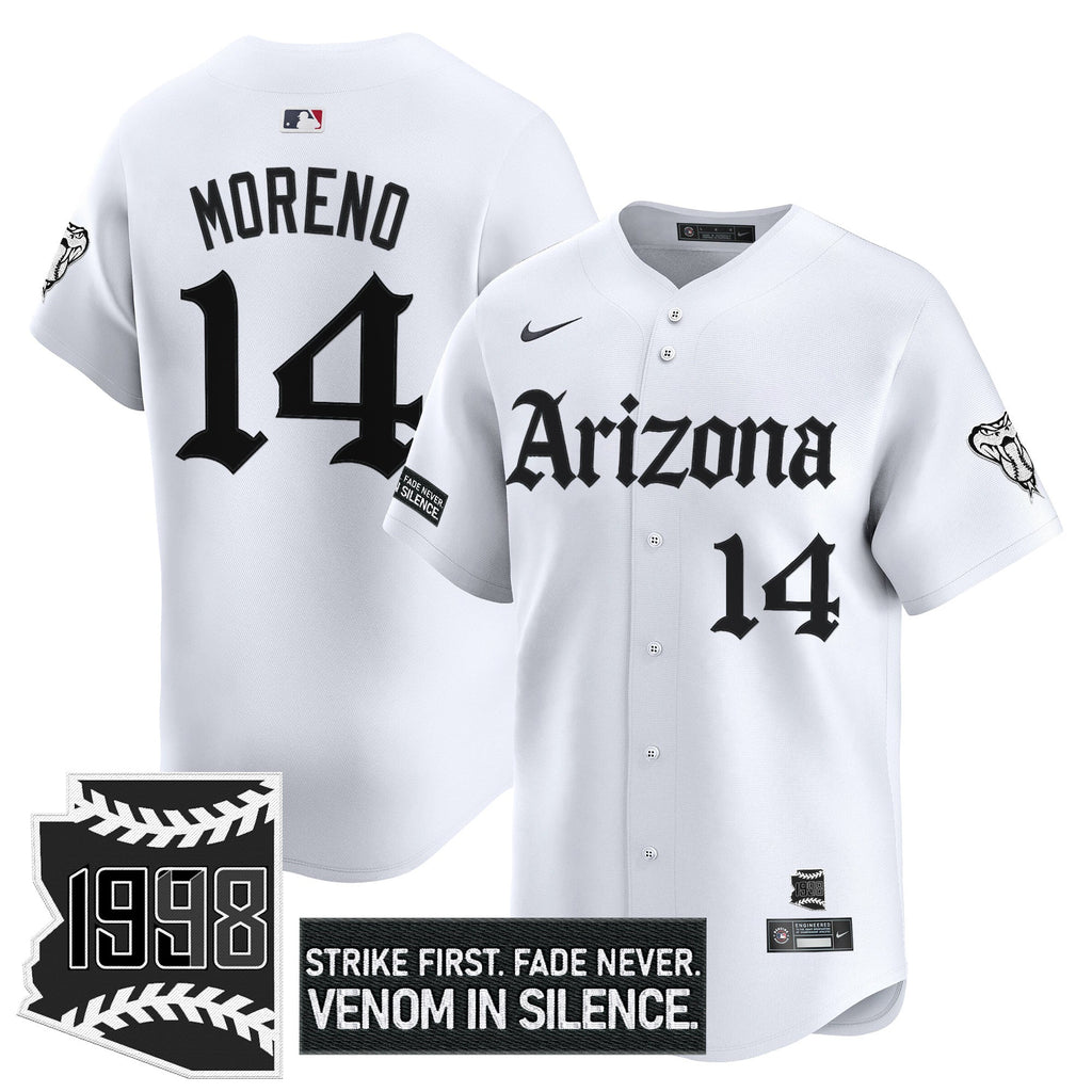 ARI 'Gothic Desert Fang Edition' Vapor Premier Limited Jersey - All Stitched