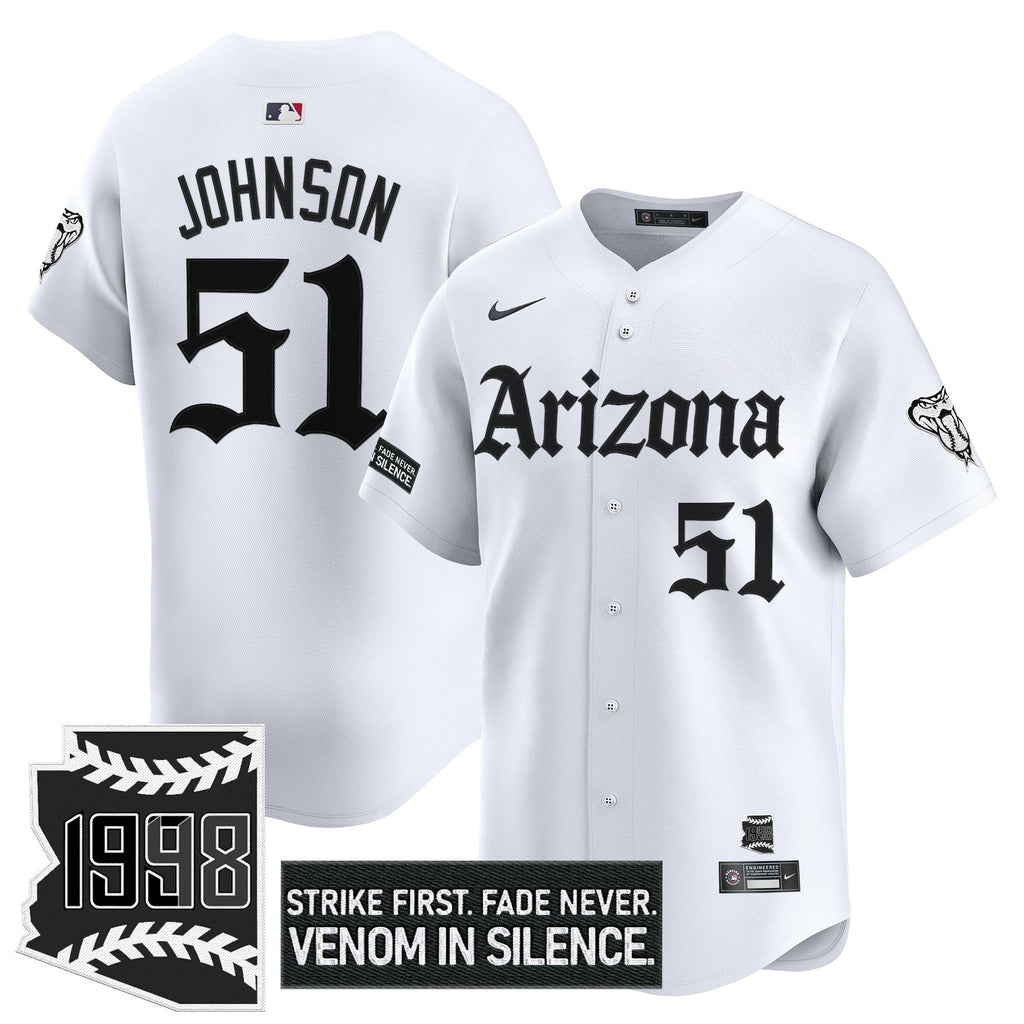 ARI 'Gothic Desert Fang Edition' Vapor Premier Limited Jersey - All Stitched