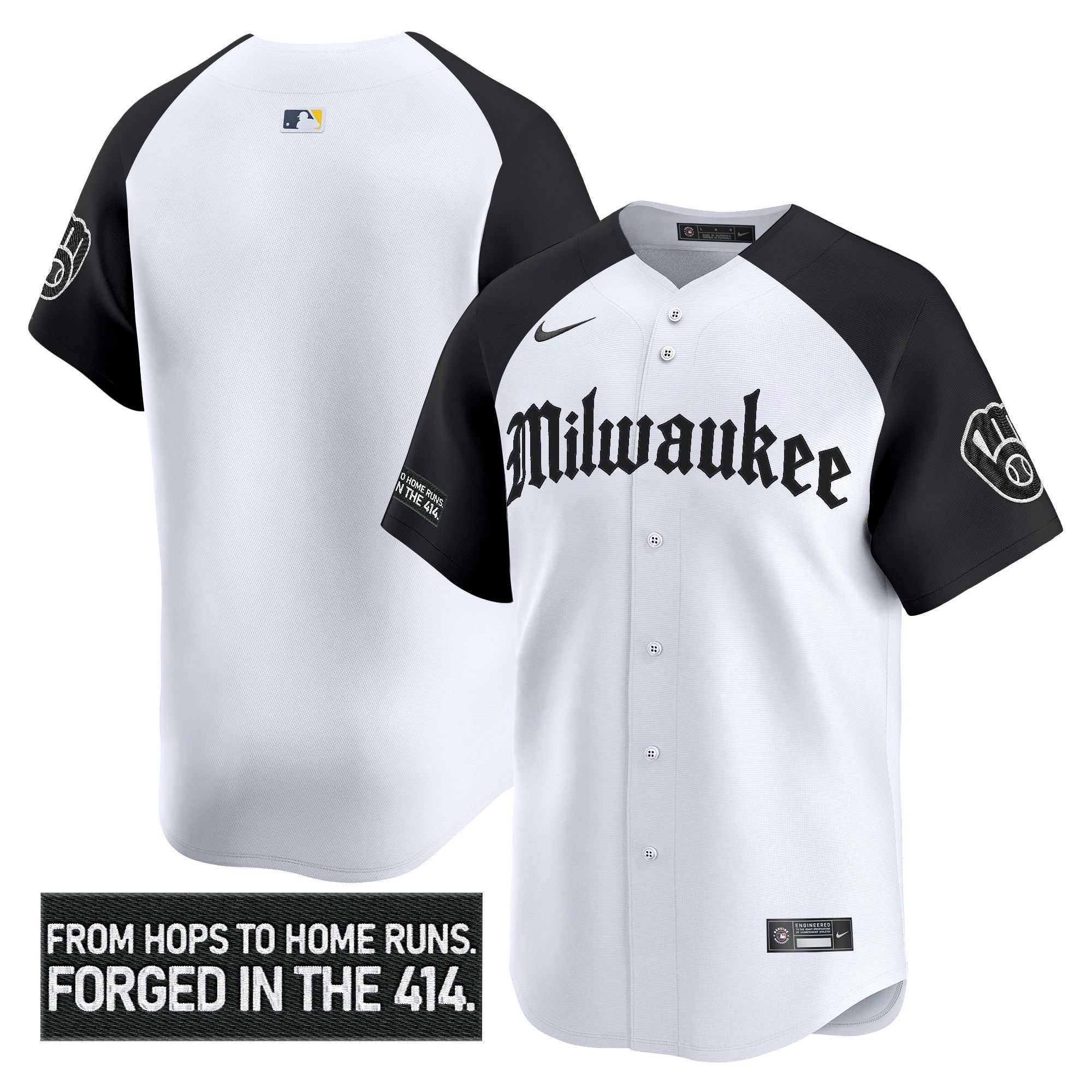 MIL 'Gothic 414 Shadows Edition' Vapor Premier Limited Jersey - All Stitched