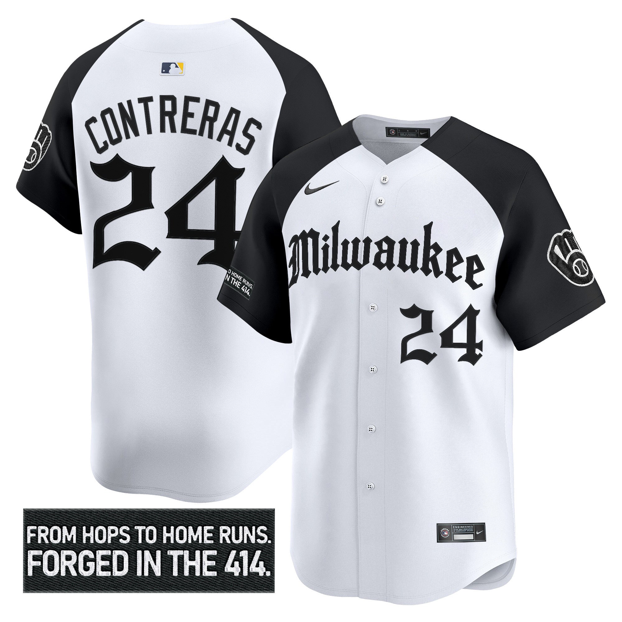 MIL 'Gothic 414 Shadows Edition' Vapor Premier Limited Jersey - All Stitched