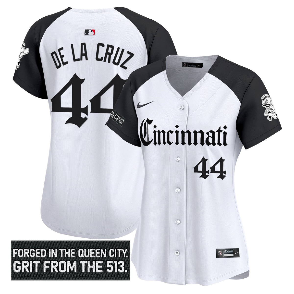 Women's CIN 'Gothic Queen City Edition' Vapor Premier Limited Jersey - All Stitched