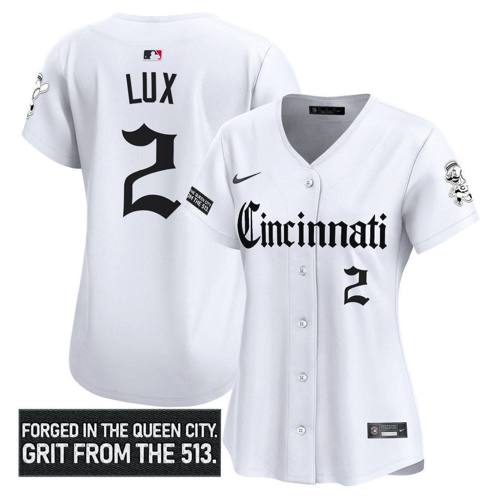 Women's CIN 'Gothic Queen City Edition' Vapor Premier Limited Jersey - All Stitched