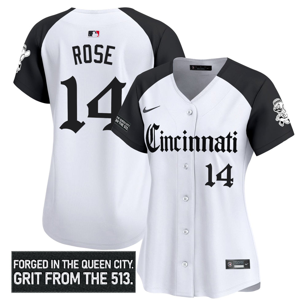 Women's CIN 'Gothic Queen City Edition' Vapor Premier Limited Jersey - All Stitched