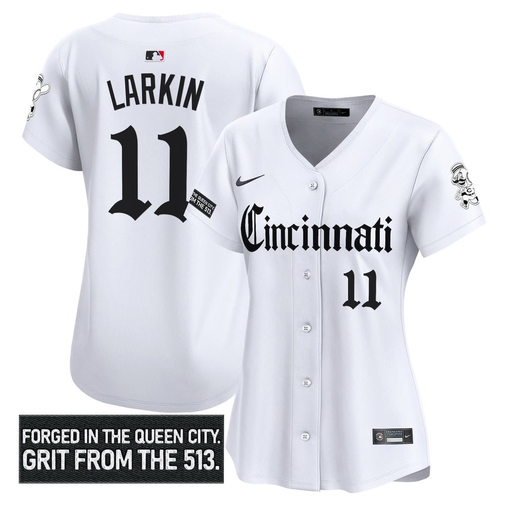 Women's CIN 'Gothic Queen City Edition' Vapor Premier Limited Jersey - All Stitched