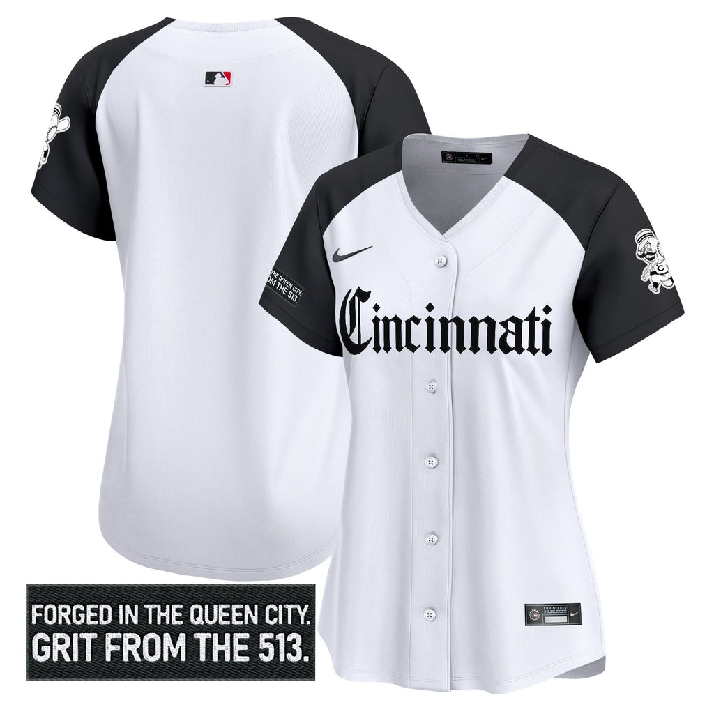 Women's CIN 'Gothic Queen City Edition' Vapor Premier Limited Jersey - All Stitched