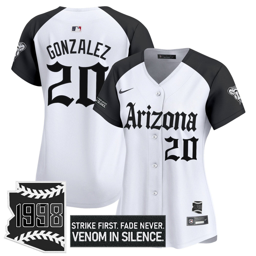 Women's ARI 'Gothic Desert Fang Edition' Vapor Premier Limited Jersey - All Stitched