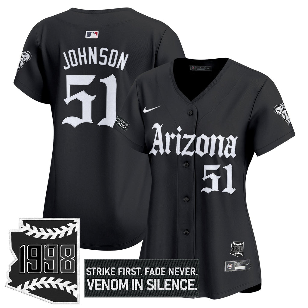 Women's ARI 'Gothic Desert Fang Edition' Vapor Premier Limited Jersey - All Stitched
