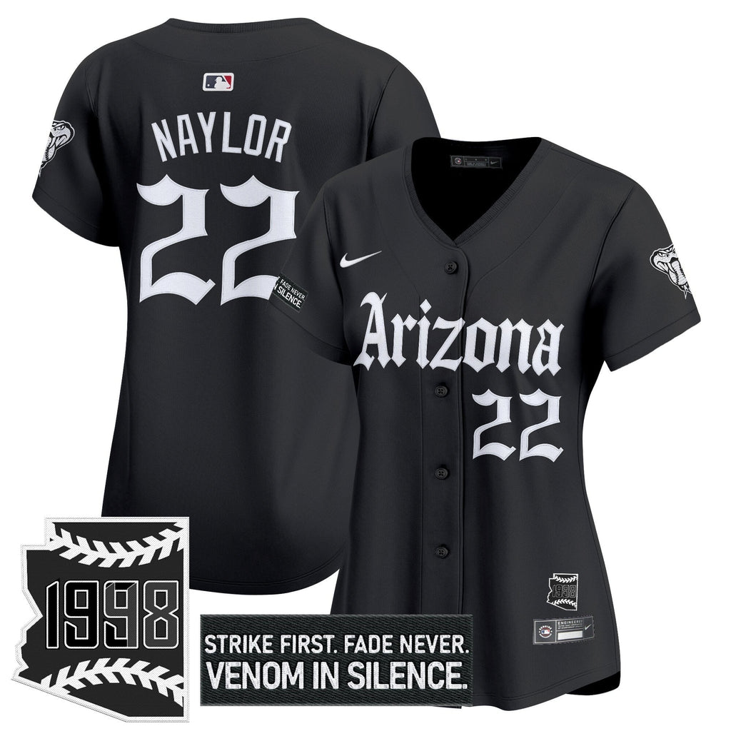 Women's ARI 'Gothic Desert Fang Edition' Vapor Premier Limited Jersey - All Stitched