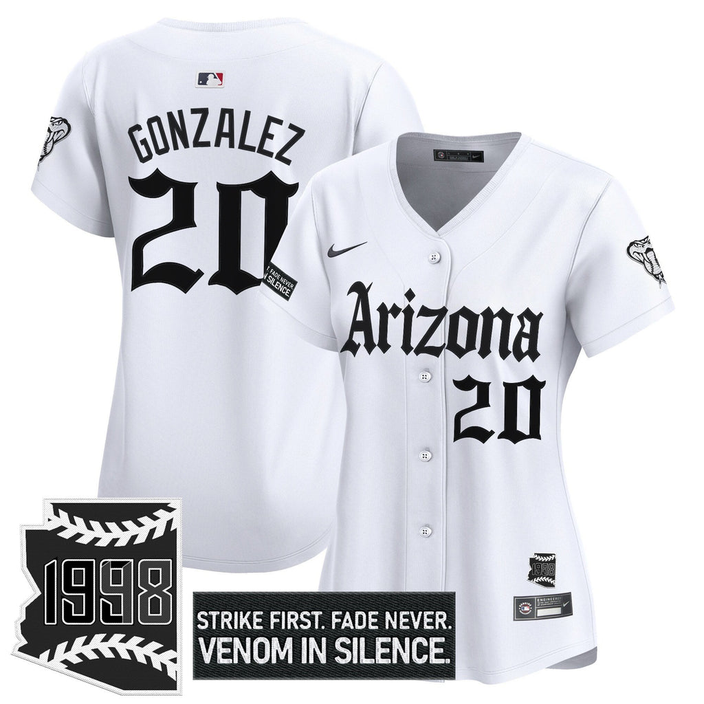 Women's ARI 'Gothic Desert Fang Edition' Vapor Premier Limited Jersey - All Stitched