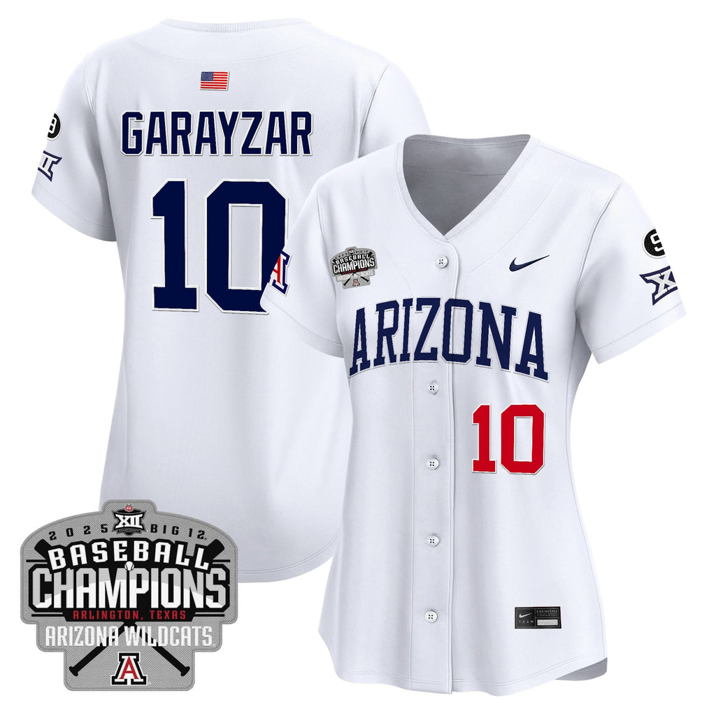 Women's ARIZ 2025 Big 12 Champions Vapor Premier Limited Jersey - All Stitched