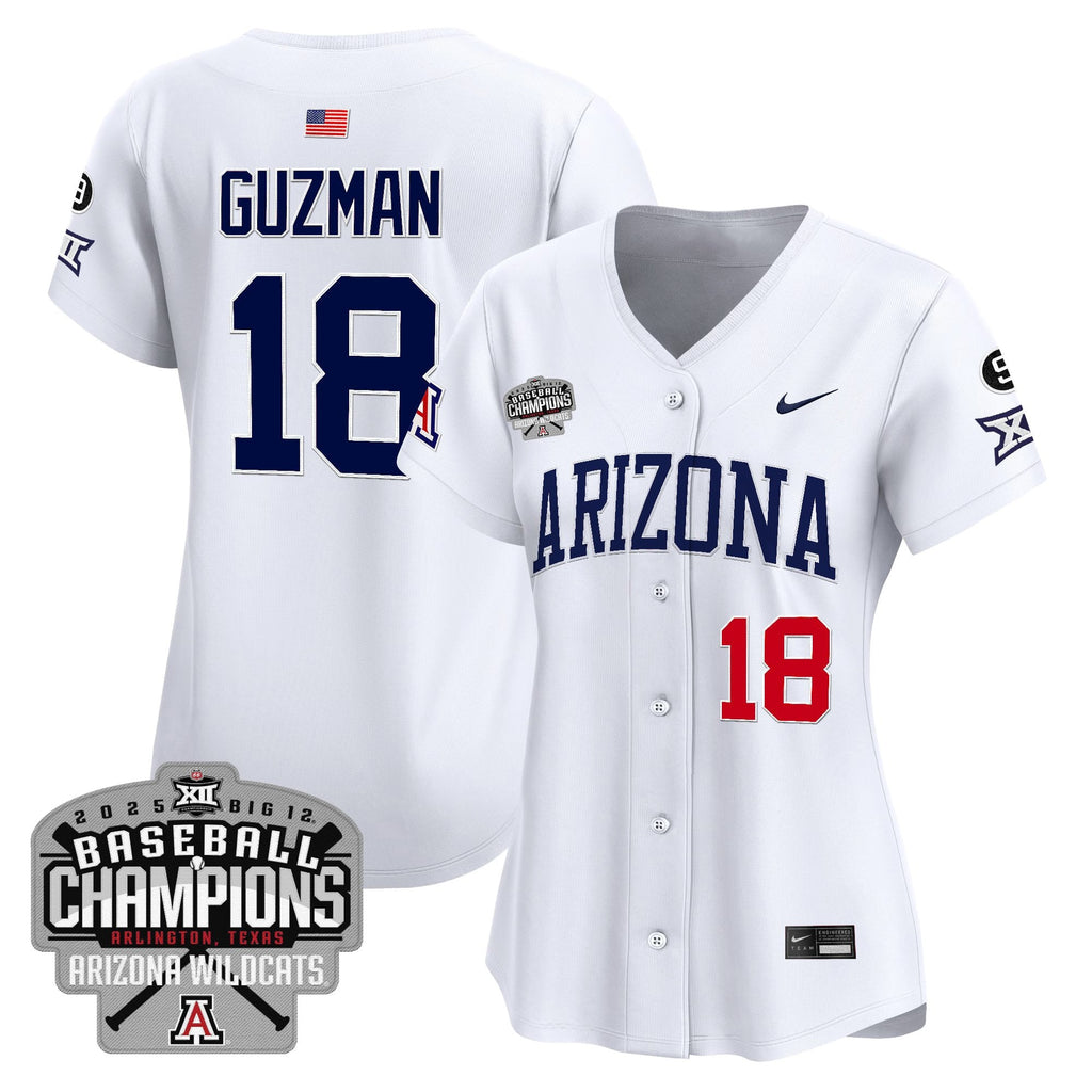 Women's ARIZ 2025 Big 12 Champions Vapor Premier Limited Jersey - All Stitched